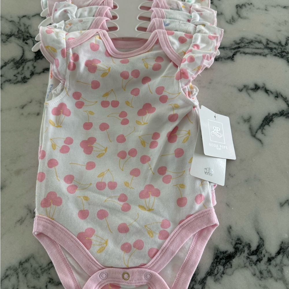 5 Pack girls bodysuit